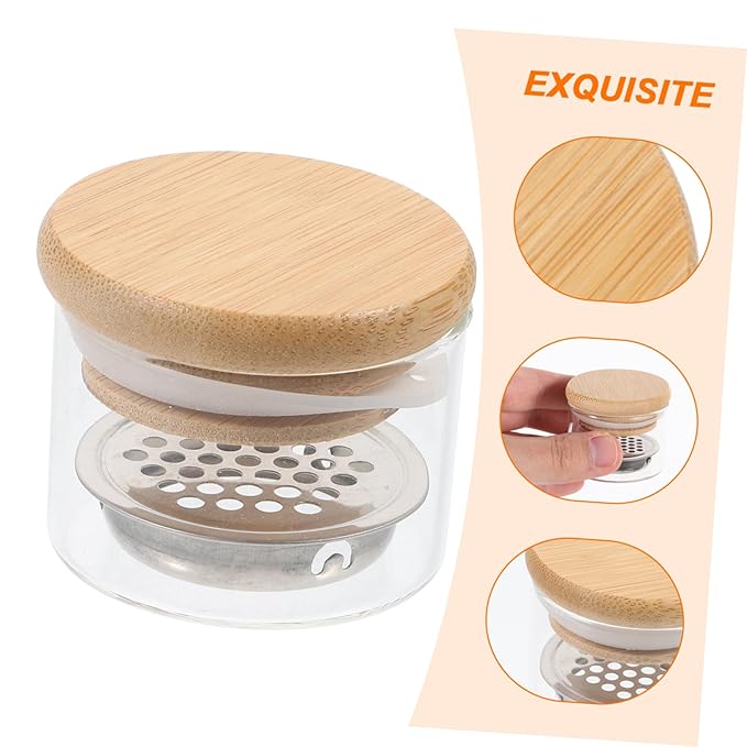 Veemoon Nail Soaking Bowl Glass Nail Dish Cup French Manicure Gel Polish Holder