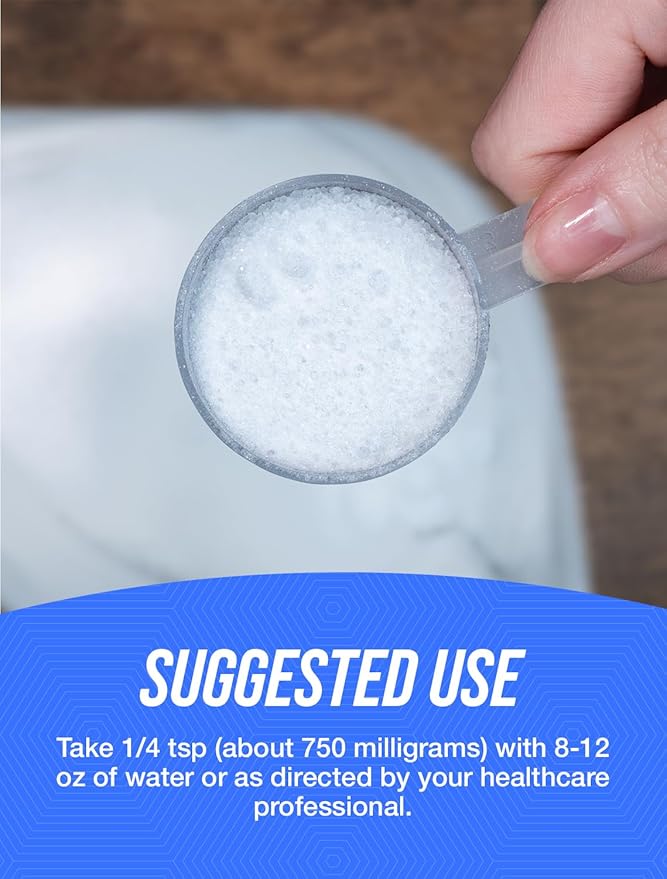 BulkSupplements.com Betaine HCl Powder - Betaine Hydrochloride Supplement, Digestive Support - Gluten Free, 750mg per Serving, 100g (3.5 oz) (Pack of 1)