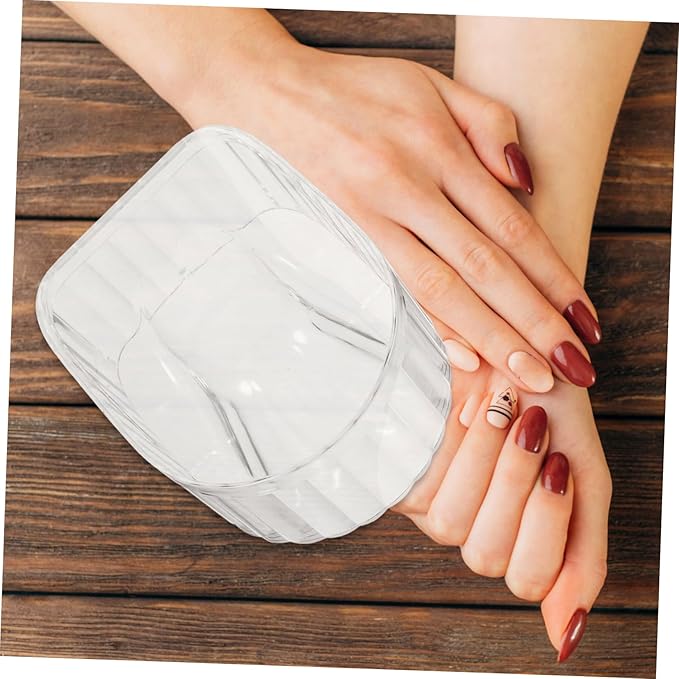 SAFIGLE Manicure Bowl Set Nail Soak off Basin Soften Cuticles Nail Tips Soaking Bowl Artistic