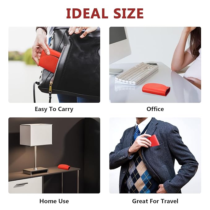 12 Set Manicure Set Bulk Mini Manicure Nail Clipper Kit 7 in 1 Stainless Steel Professional Nail Care Pedicure with Travel Portable Bag Grooming Kits for Christmas Women Men Home(Red)