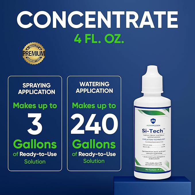 Si-Tech Silica, Mono-Silicic Acid Plant Nutrient Solution with Chelation Technology (4 fl.oz)