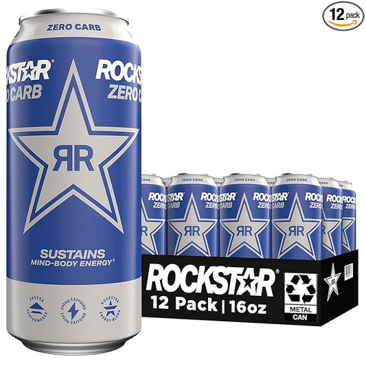 Rockstar Zero Carb 16oz 12pk