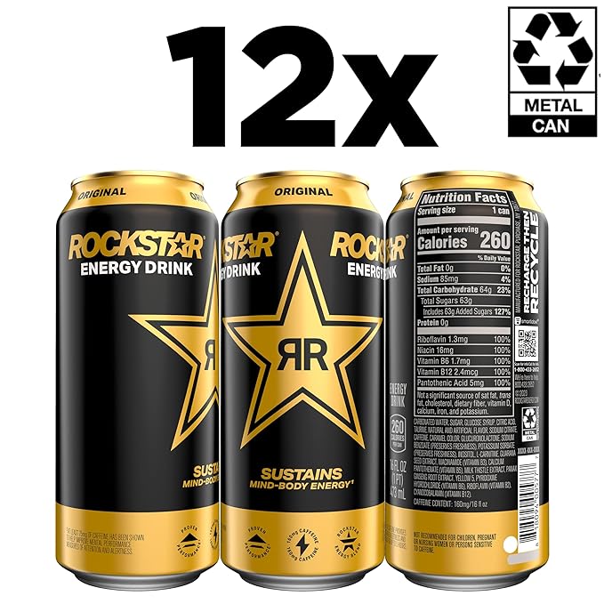 Rockstar Original Energy 16oz 12pk