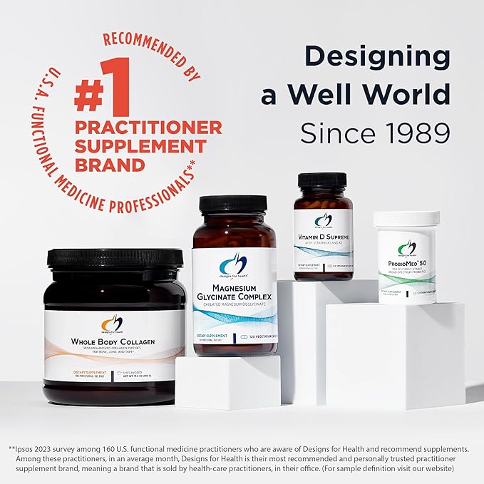 Designs for Health Vessel Forte - Healthy Blood Vessel Support Supplement with Diosmin, Quercetin, Gotu Kola Extract, Horse Chestnut + Grape Seed - Non-GMO (120 Capsules)
