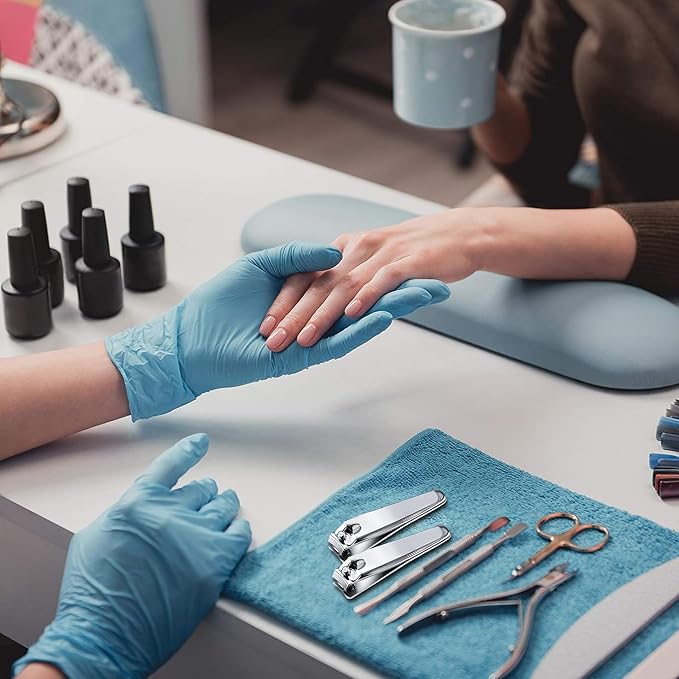 10 Pack Straight Nail Clippers Bulk,Sharp Blade Toe Nail Clippers Fingernail & Toenail Nail Clipper in Bulk,Nail Supplies Manicure Tools for Women Man Adult Homeless Care