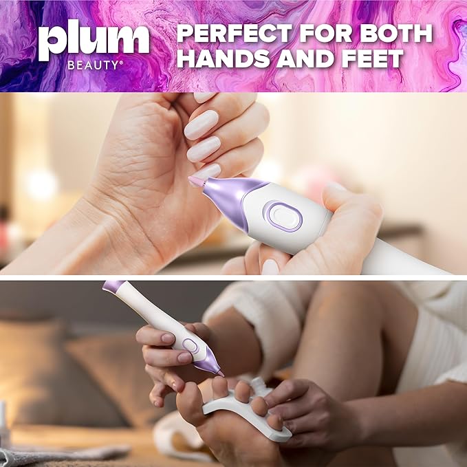 Cordless Electric Nail Drill, Professional Nail File Dremel Tool, Efile Drill Machine, Acrylic Tool Kit, Portable Grinder, Gel Polish Shaper, Compact Uñas Filing Device Salon-Style Results Anywhere