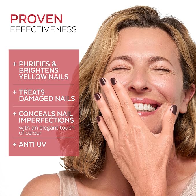 PODERM - Nail Polish – Enriched with Tea Tree – Improves nail appearance – Ingredients Natural/Vegan - foot/hand - Swiss Made (Black-Red)