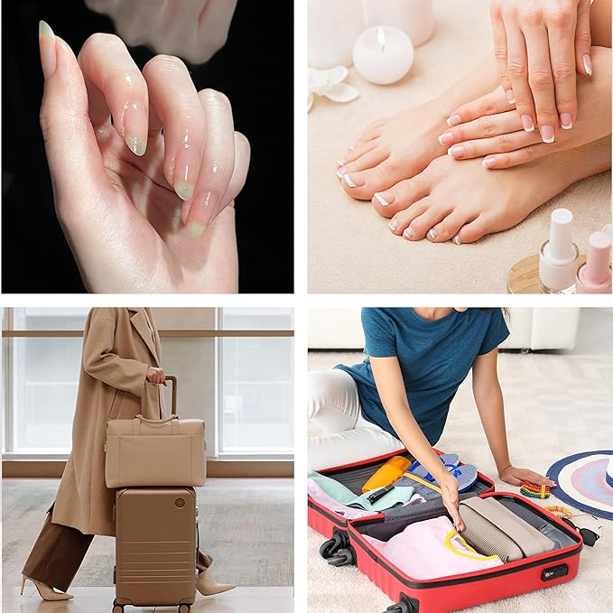 10 Pieces Nail Clippers Bulk Stainless Steel Fingernail Clippers Flat Toenail Clippers Portable Travel Fingernails Pointed Manicure Pedicure Sturdy Trimmer