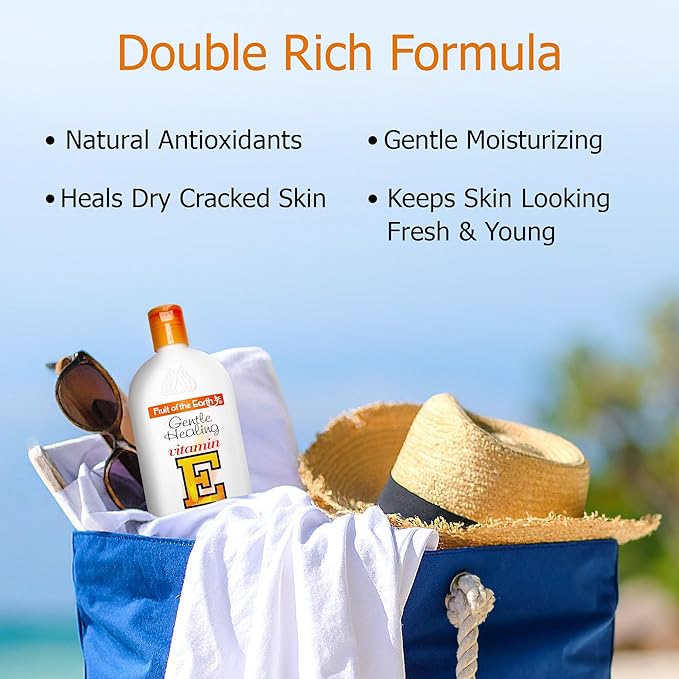 Fruit of the Earth Vitamin E Lotion 16 oz (2 Pack)