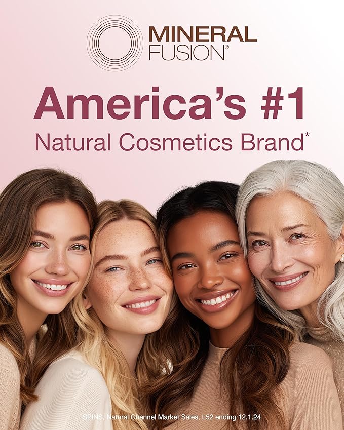 Mineral Fusion Nail Polish Remover - Acetone-Free Nail Care with Natural Solvents - Non Drying Liquid Formula - 6 fl oz