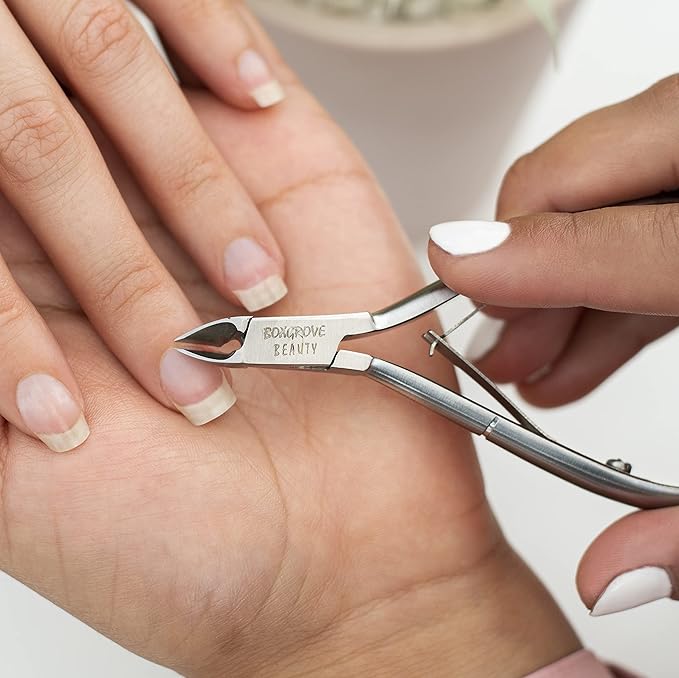 Professional Cuticle Cutter Trimmer Manicure Tools with Double Spring– Perfect Nail Care Tool for Manicure & Pedicure Beauty at Home/Spa/Saloon