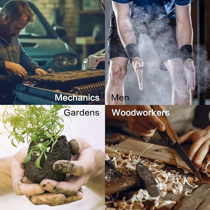 2 Pack Hand Nail Brush for Cleaning Fingernails, Durable Nylon Firm Stiff Bristles Nail Scrubber Brushes for Men Mechanics Gardeners Scrubbing under Fingers Foot Toes Nails Scrub Brush