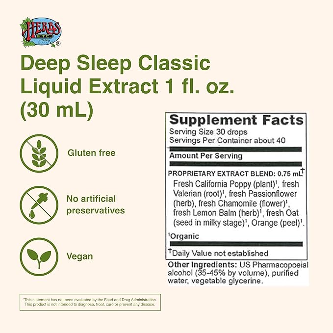 HERBS ETC. Deep Sleep, 1 FZ